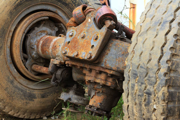 istock Old Rear Differential of Truck 846831810