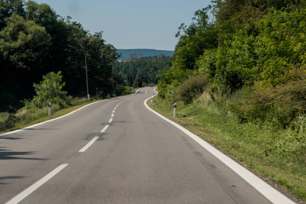istock Windy road in Slovakia 846837336