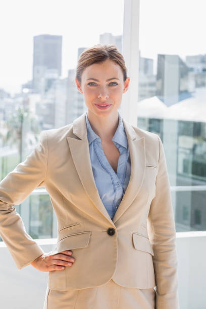 istock Smiling businesswoman looking at camera 846837950