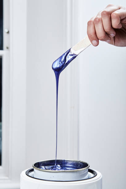 istock Hot wax application for hair removal 846842058