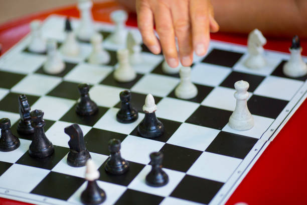 istock details of chess board with black shadows 846842960