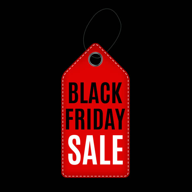 istock Black Friday Sale Inscription Banner Design Template. Vector illustration 846852266
