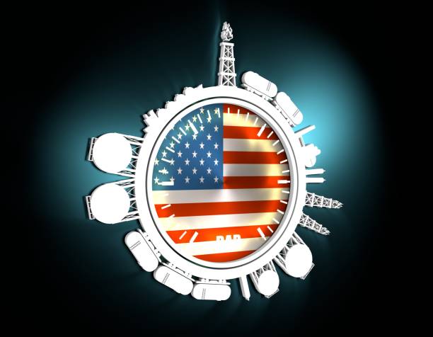 istock Design concept of natural gas industry. 846852690