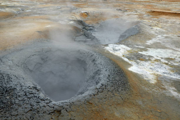 istock High temperature area Namaskard at Iceland 846856102