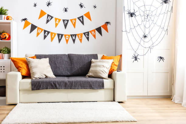 istock interior of   house decorated for   holiday halloween 846878280
