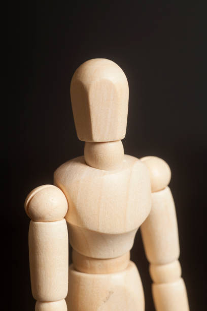 istock Wooden artist mannequin 846893188