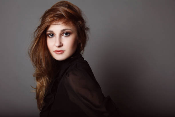 istock close up studio portrait of beautiful female 846903434
