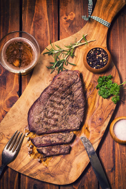 istock Grilled Juicy Beef Steak 846908172