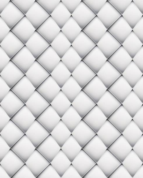 патчворк бесшовные белые оригами шаблон - geometric shape shredded backgrounds pattern stock illustrations