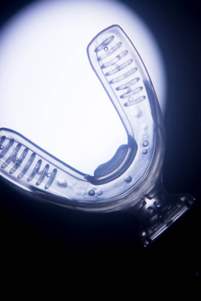 istock Teeth invisible brackets orthodontic dental tooth vibrator to accelerate orthodontics alignment straightening dentist treatment. 846922262