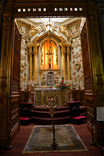 istock Kirche Matritz de Sao Sebastiao in Ponta Delgada (Azoren) 846931346