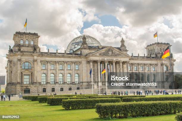 German Parliament Building In Berlin Germany Stock Photo - Download Image Now