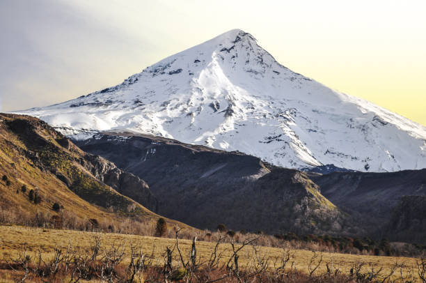 istock Volcano Lanin at Sunset, Argentina 846956300