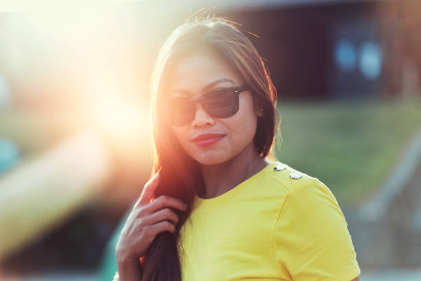 Beautiful asian woman.