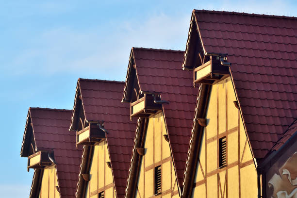 istock Half-timbered architecture. Fish village, Kaliningrad, Russia 846972038
