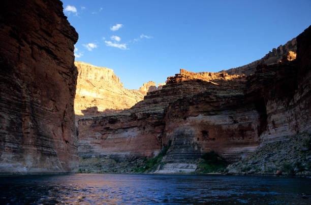 Diminishing light in the early afternoon in the Grand Canyon.