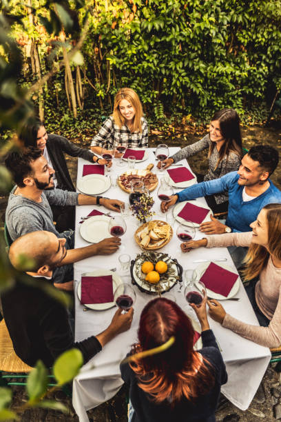 istock Winemaking party at agriturismo in Italy 846987226