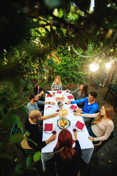 istock Winemaking party at agriturismo in Italy 846987242