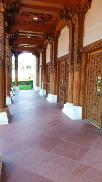 istock A corridor of BAPS Swaminarayan Temple 847019256