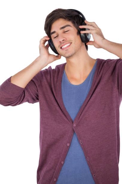 istock Young man listening to music 847024774