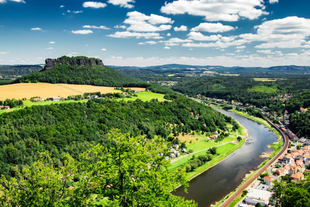 istock View to Elbe river from Konigstein fortress at Germany 847036690