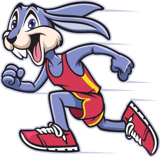 Rabbit Mascot Running Stock Illustration - Download Image Now - Rabbit - Animal, Running, Cartoon - iStock Rabbit Mascot Running Stock Illustration - Download Image Now - Rabbit - Animal, Running, Cartoon - iStock