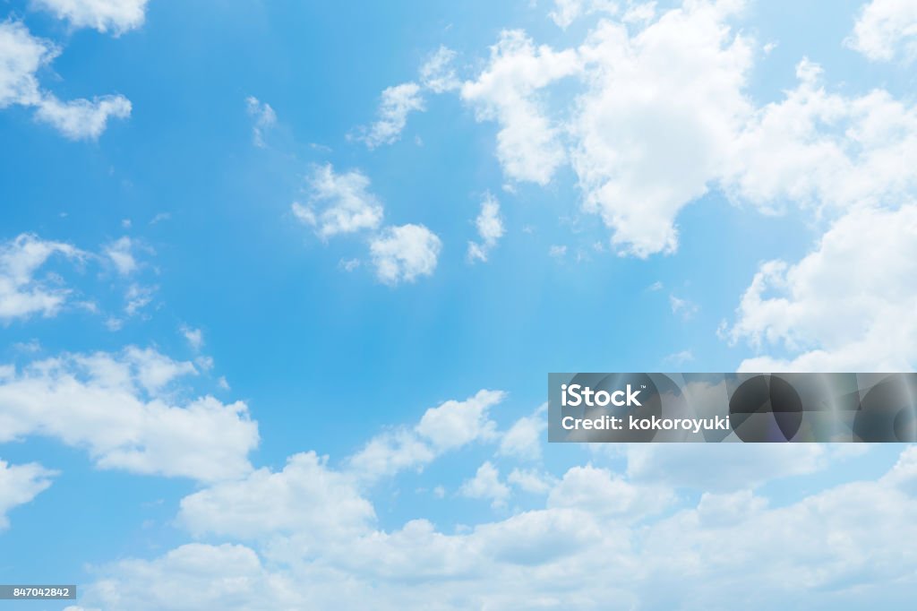 paesaggio del cielo limpido - Foto stock royalty-free di Cielo
