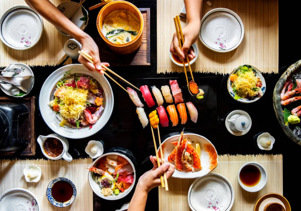 日本の食事の健康食品 - japanese food ストックフォトと画像