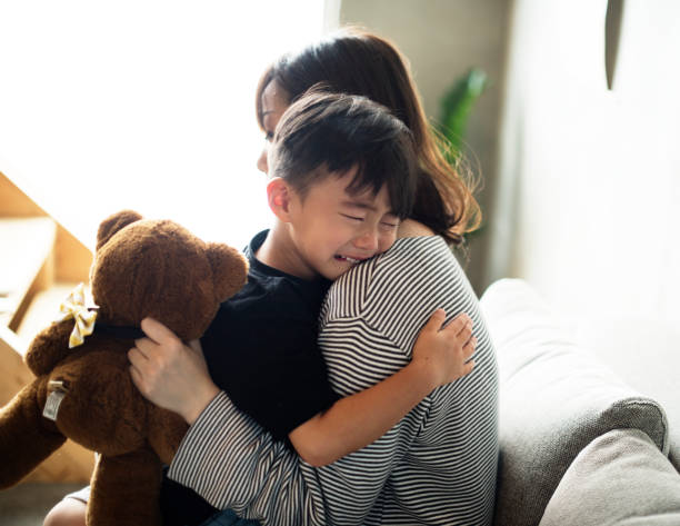 istock Mother is consoling her sadness son 847043354