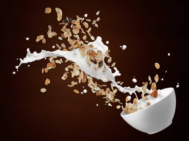 muesli  - flying milk - fotografias e filmes do acervo