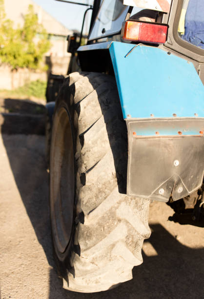 istock heavy machine rolls a new asphalt road 847062658