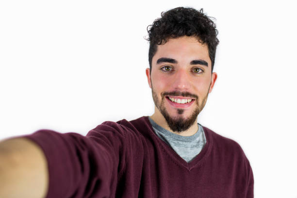 istock Casual man taking a selfie 847069550