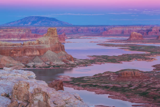istock Lake Powell, Arizona, landscape, at sunset 847070176