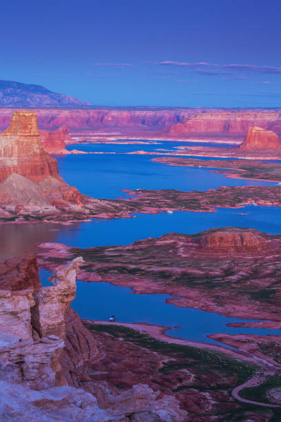 istock Lake Powell, Arizona, landscape, at sunset 847070206