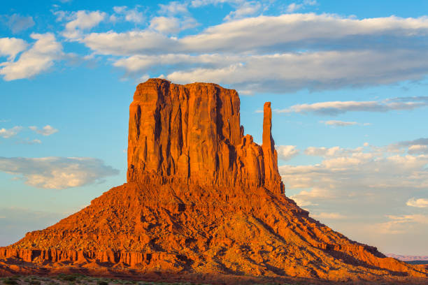 istock Beautiful scenery in Monument Valley, Arizona under warm sunset light 847070250