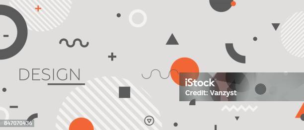 Modern Colored Background Stock Illustration - Download Image Now - Design Element, Geometric Shape, Abstract