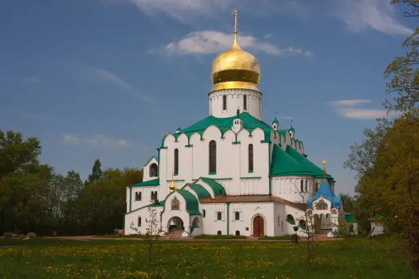 Photo of Fedorovskiy Cathedral in Pushkin, Leningrad (Saint-Petersburg) region, Russia