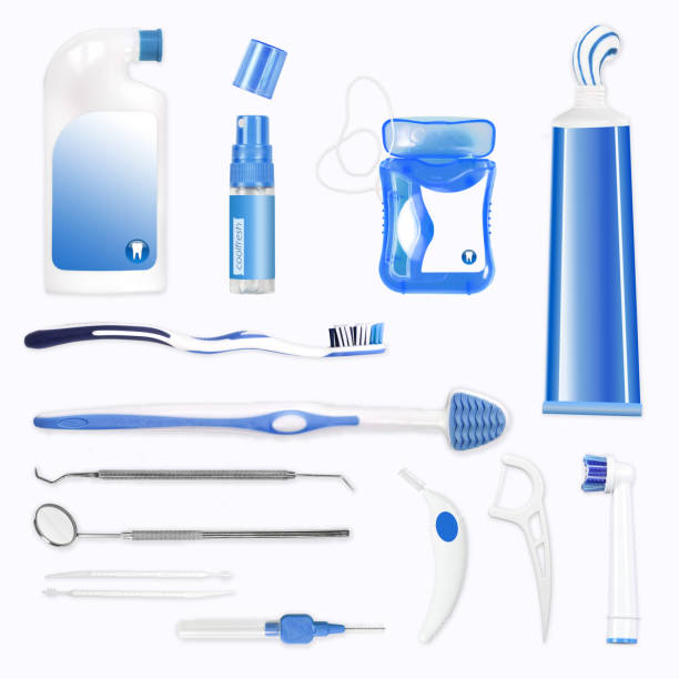 Oral hygiene Oral hygiene products for mouth odor, caries and others.Oral hygiene products for mouth odor, caries and others. zahnarzt stock pictures, royalty-free photos & images
