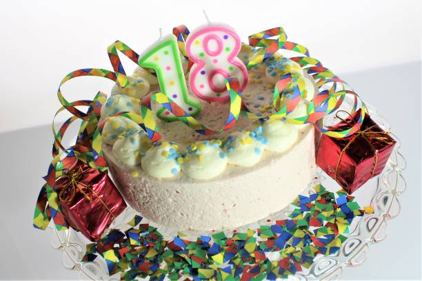 istock An Image of a birthday cake - 18th birthday 847110590