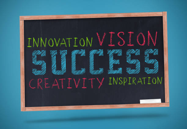 istock Success terms written with a chalk on a blackboard 847122252