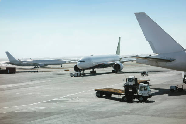 istock airplane in airport 847125168