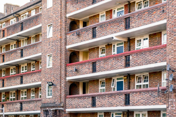 Council tower block in Bermondsey, London