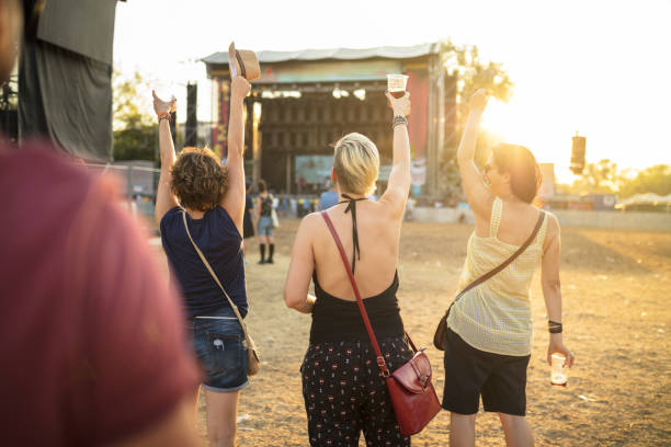 istock Cheering at music festival 847165322