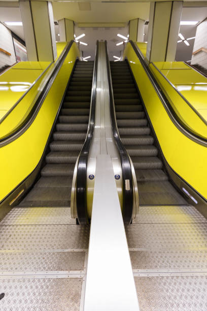 istock Escalator in Hamburg tube 847173120