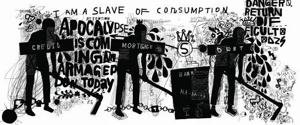 Vector illustration of Slaves