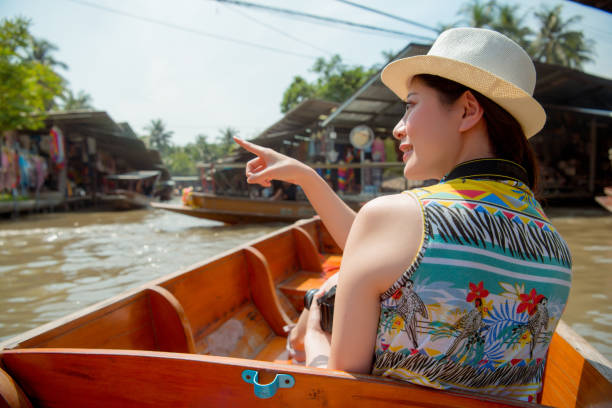 istock smiling young female traveler take on river boat 847175784