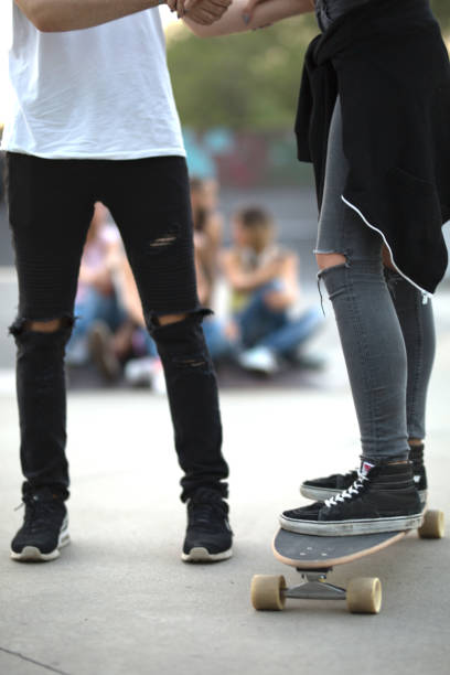 istock The first lesson at the skate. 847175804