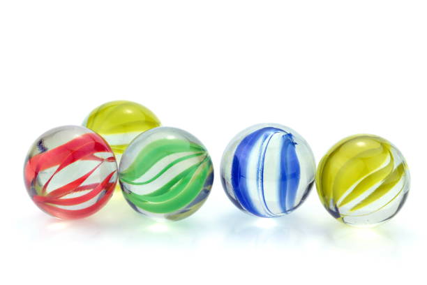 istock Colorful glass marbles 847175996