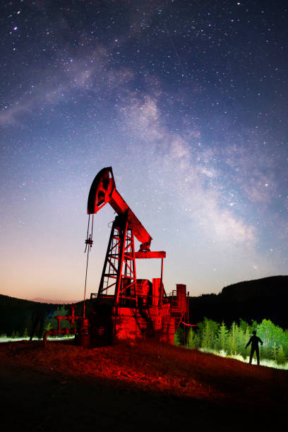 istock Ukrainian oil rocking in the Carpathians 847187414