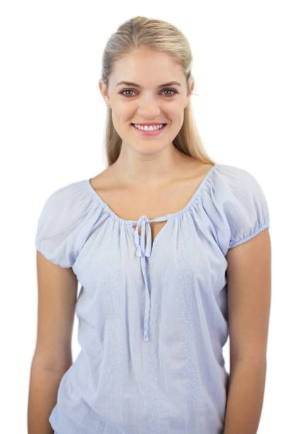 istock Gorgeous blonde woman smiling at camera 847188482